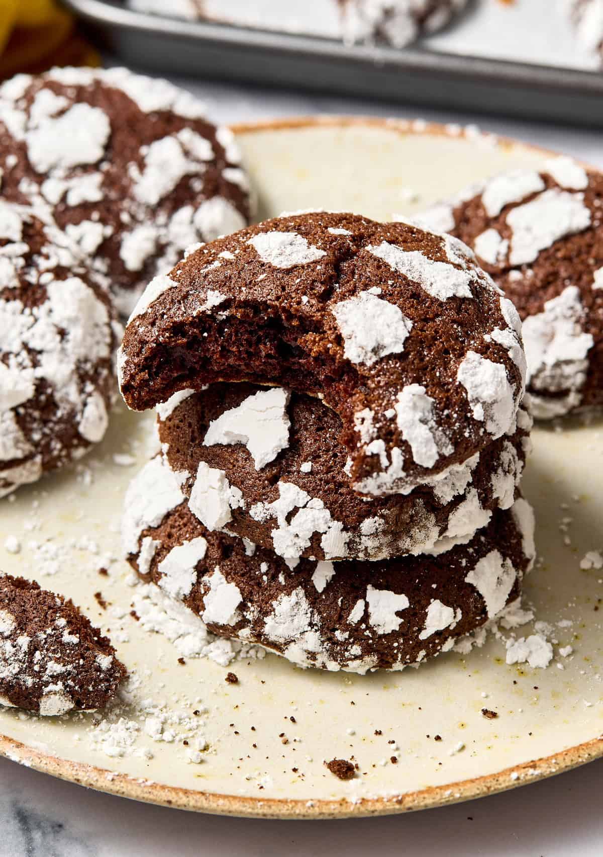 Mexican Crinkle Cookies - A Spicy Perspective