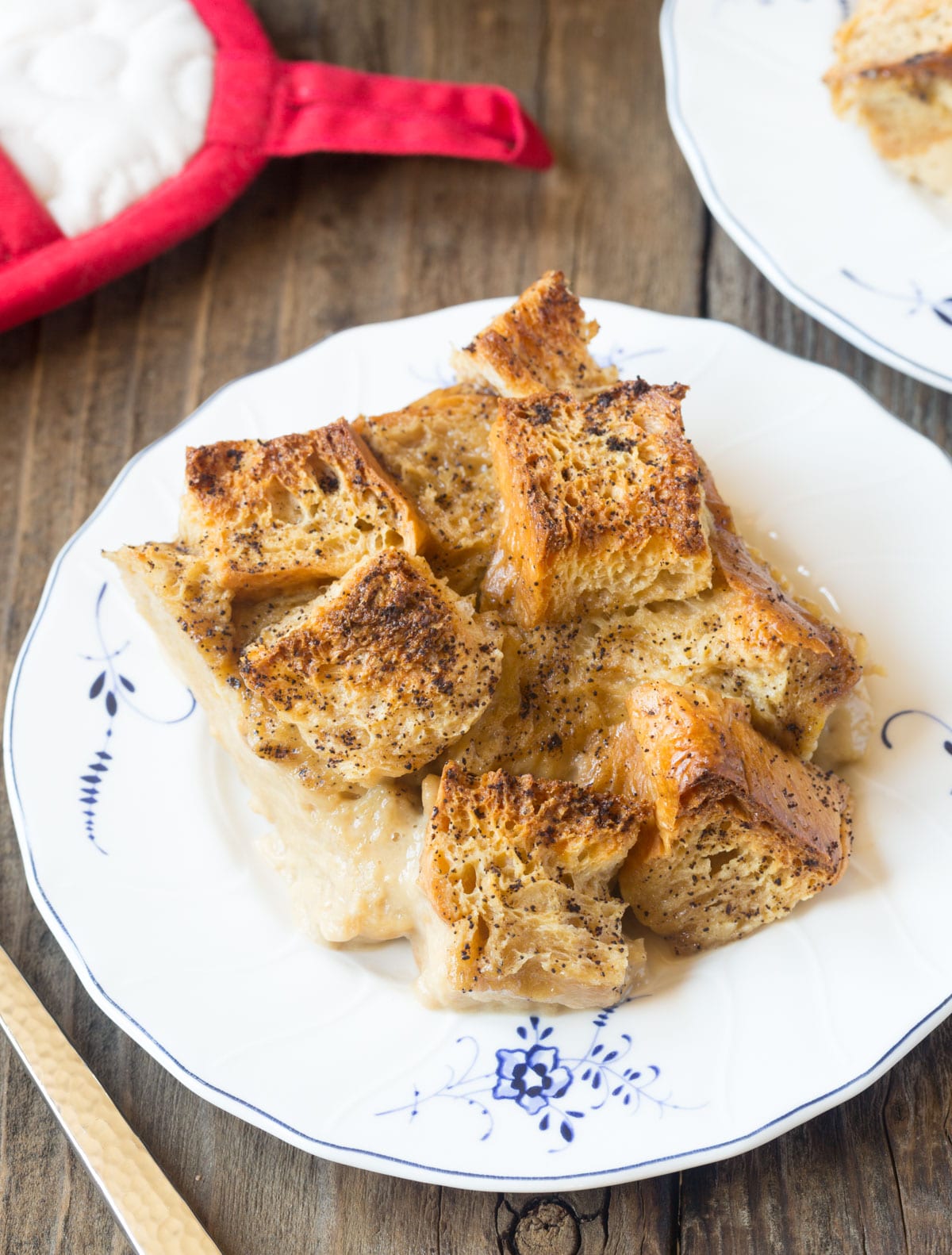 Easy Vietnamese Coffee Bread Pudding Recipe #ASpicyPerspective #holiday #christmas