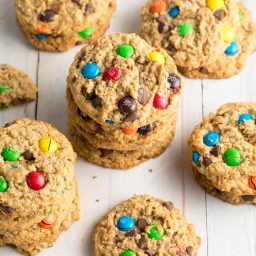 BEST Monster Cookies Recipe #ASpicyPerspective #cookie #glutenfree