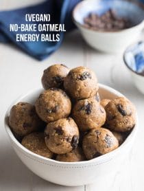 No Bake Oatmeal Energy Balls - 7