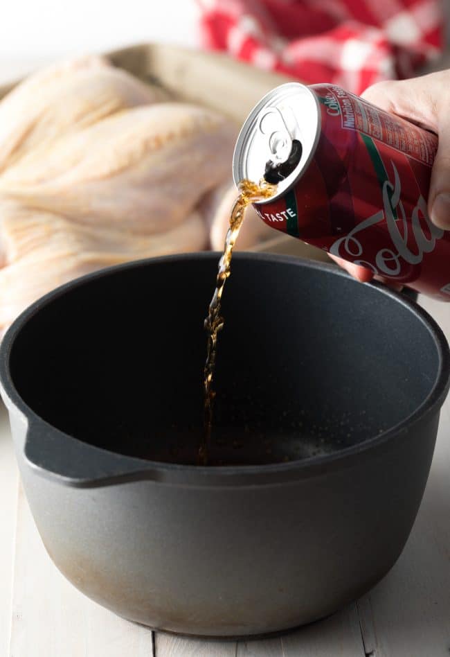 How To Make Coca-Cola Spatchcock Chicken Recipe #ASpicyPerspective #cokechicken #easter #roasted