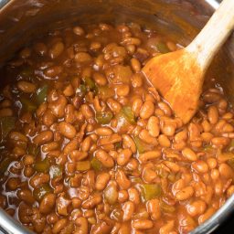 The Best Instant Pot Baked Beans Recipe #ASpicyPerspective #pressurecooker #instantpot