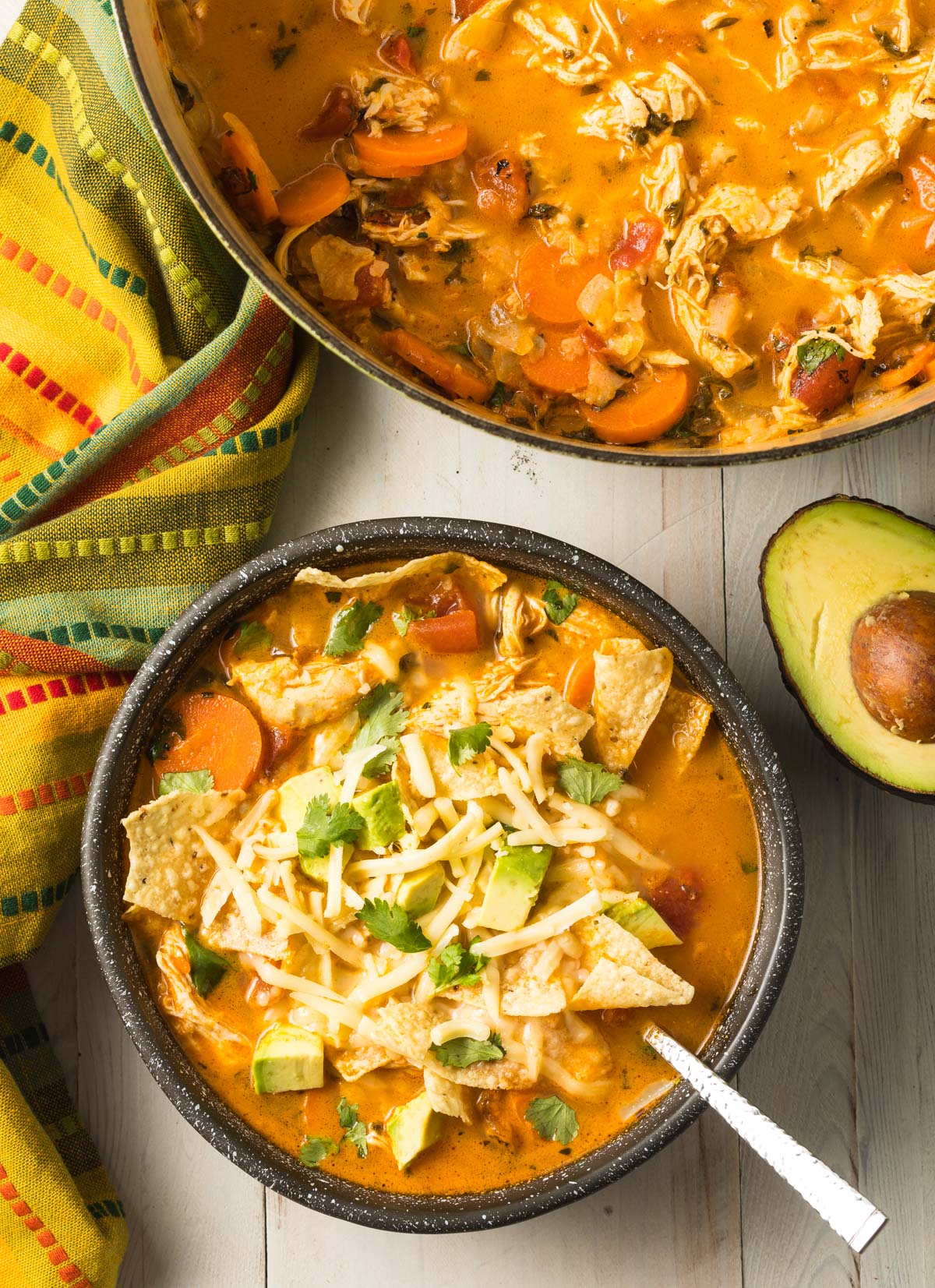 The Best Chicken Tortilla Soup Recipe VIDEO   A Spicy Perspective
