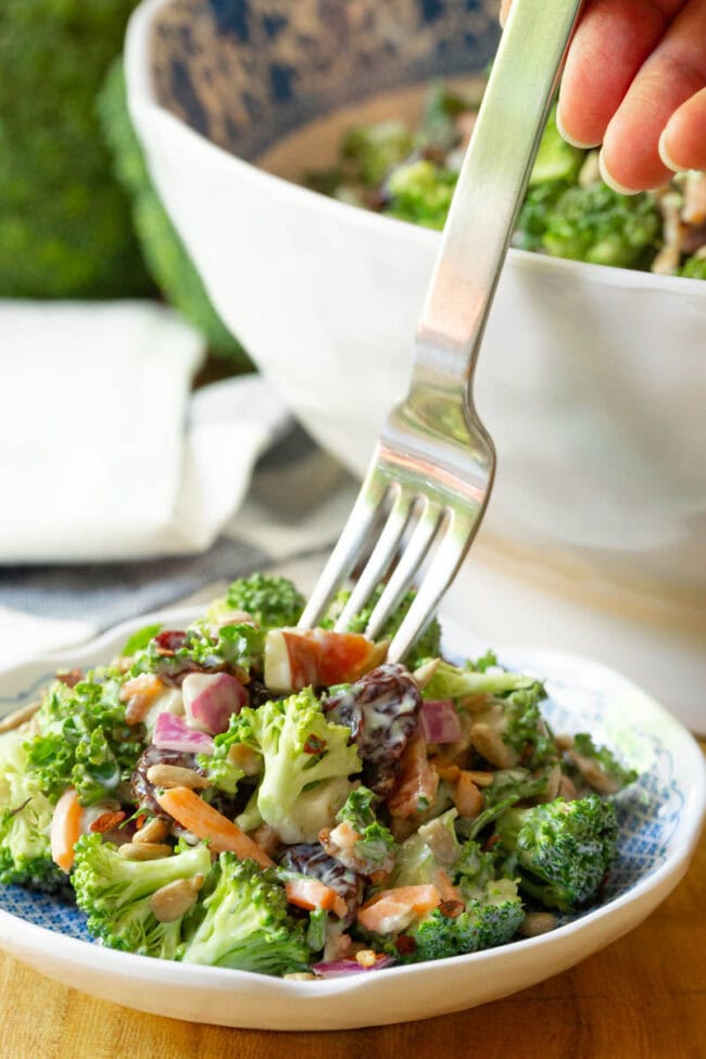 Broccoli Salad with Bacon - 10