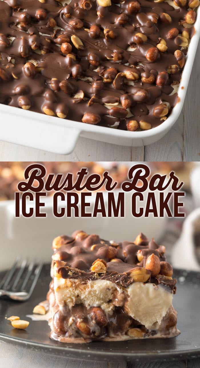 Buster Bar Ice Cream Cake (Video) A Spicy Perspective