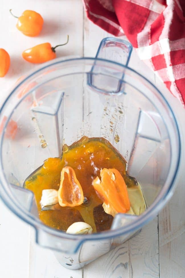 Habanero Peach Grilled Chicken Wings  or BAKED  - 11