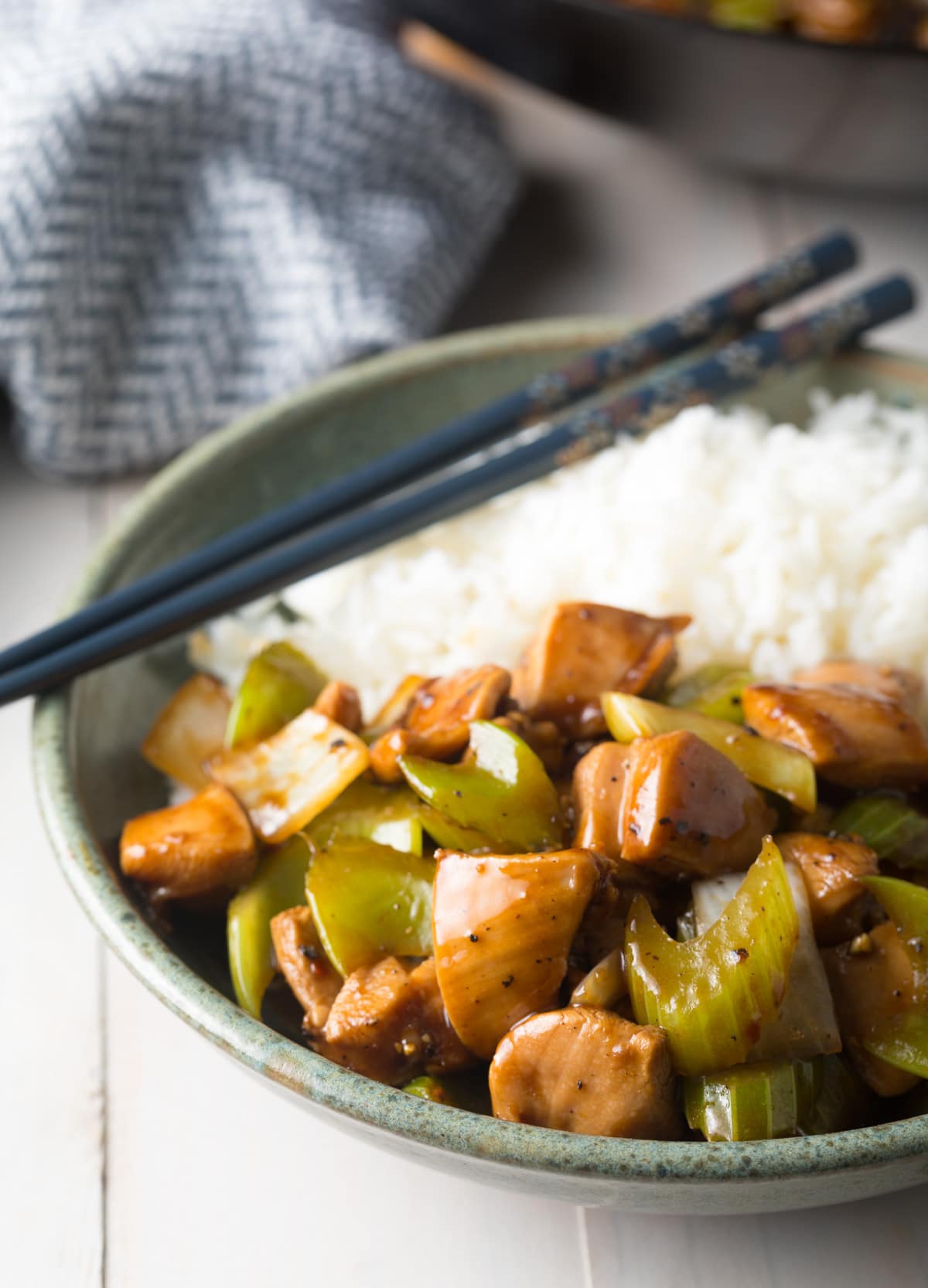 Black Pepper Chicken Stir Fry (Panda Express) + Video!