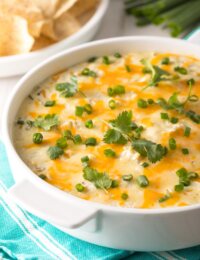 King Ranch Chicken Dip Recipe #ASpicyPerspective #dips #party #keto #lowcarb