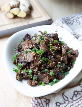 Korean Bulgogi Recipe #ASpicyPerspective #korean #bbq #beef #stirfry