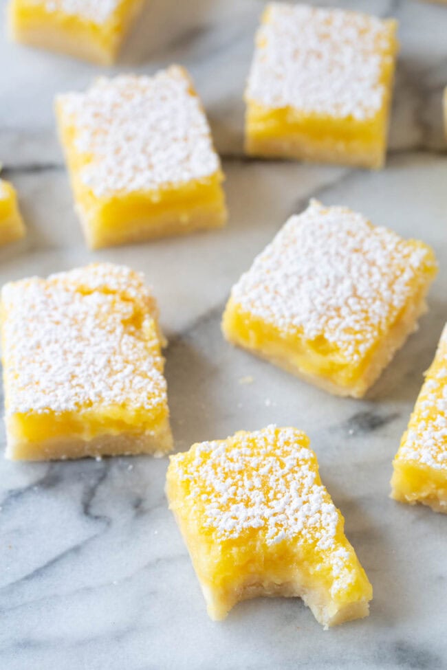 The BEST Lemon Bars Recipe  VIDEO  - 41