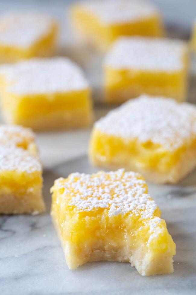 The BEST Lemon Bars Recipe  VIDEO  - 54