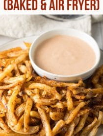 Turnip Fries  Air Fryer or Baked  - 86
