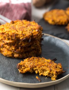 Paleo Sweet Potato Hash Browns Recipe #ASpicyPerspective #paleo #whole30 #glutenfree