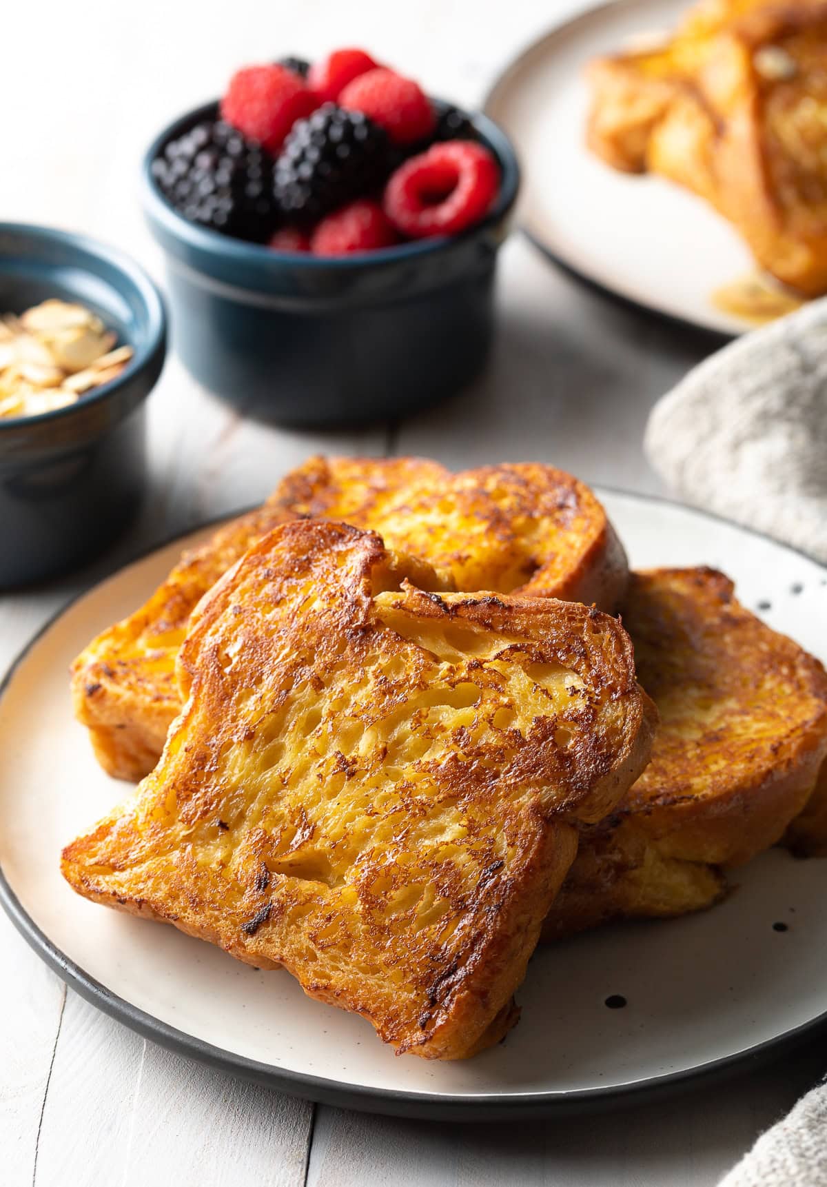Plated pain perdu. 