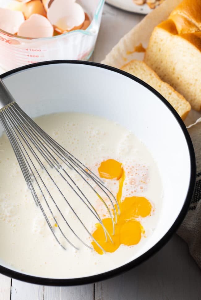 Egg Mixture (Pain Perdu Recipe) #ASpicyPerspective #frenchtoast #painperdu #breakfast