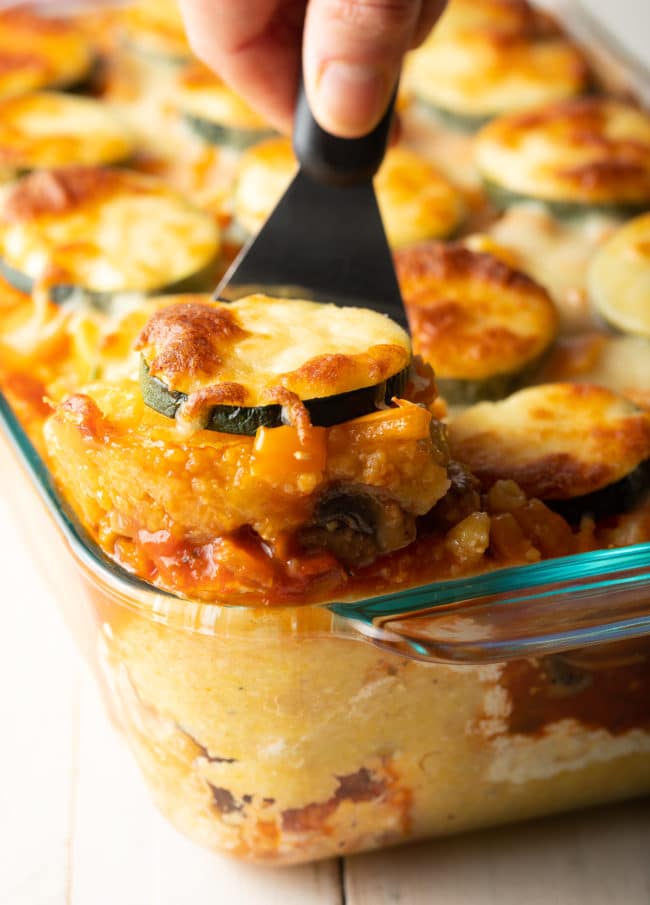 Baked Polenta Recipe with Mushrooms & Tomatoes A Spicy Perspective