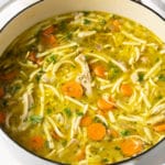 Best Chicken Noodle Soup Recipe #ASpicyPerspective #Chicken #soup #chickensoup #noodle #best #comfortfood