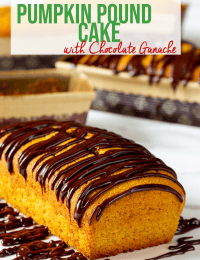 Pumpkin Pound Cake with Chocolate Ganache - 28