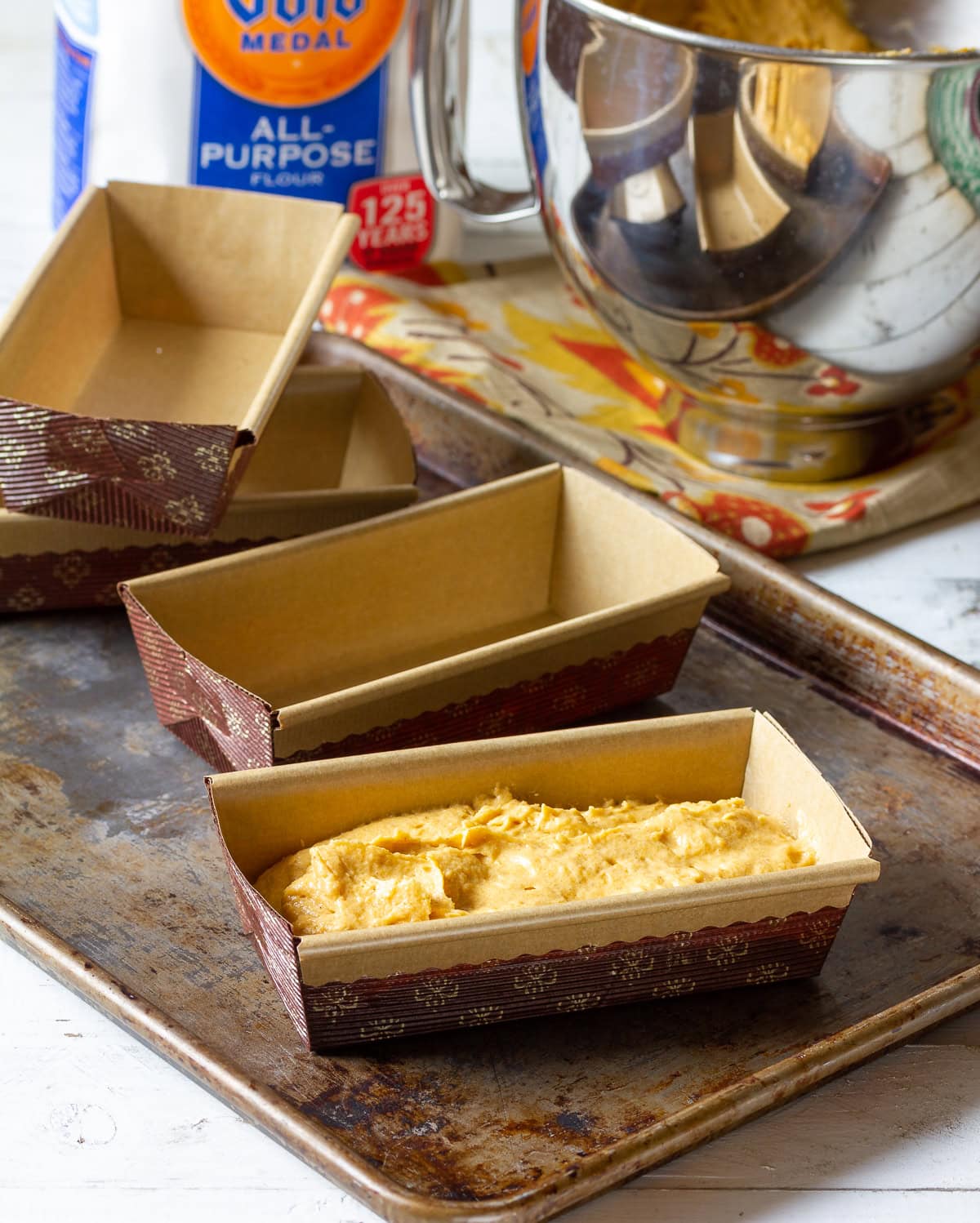 Pumpkin Pound Cake with Chocolate Ganache - 18