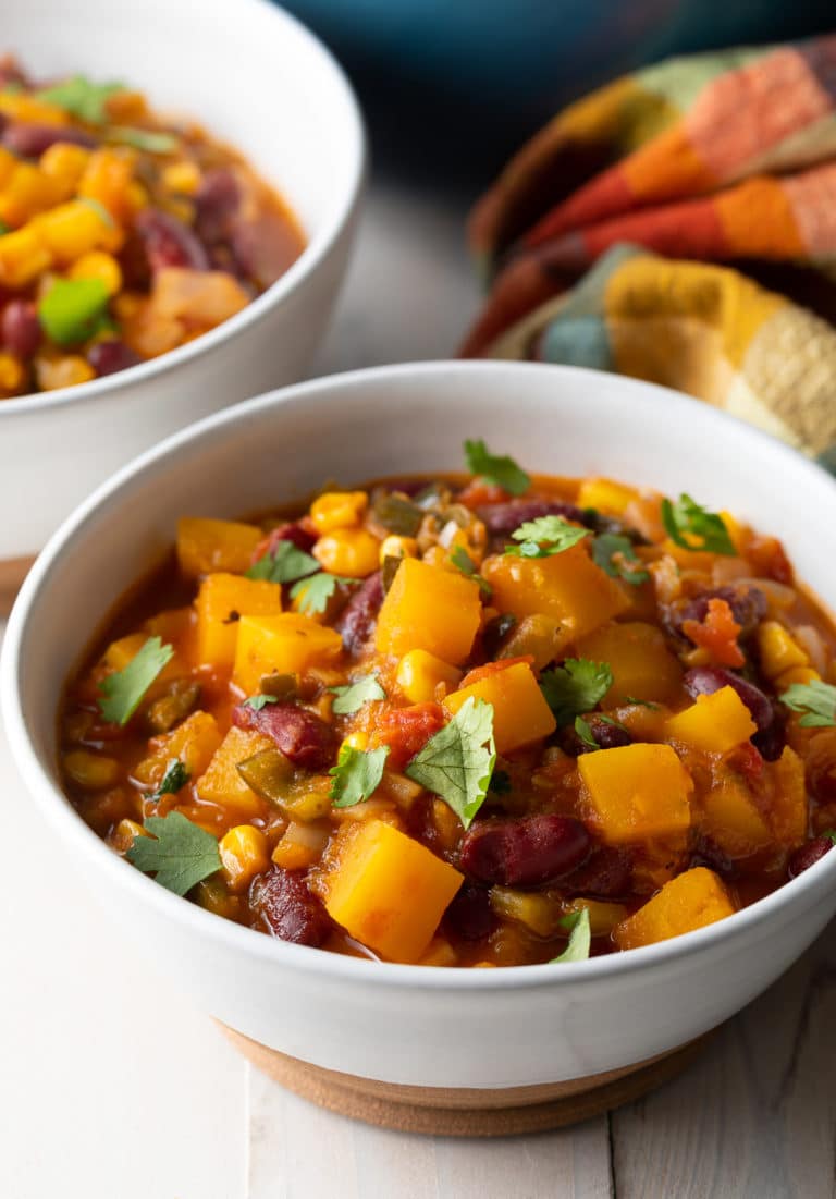 Butternut Squash Chili + VIDEO A Spicy Perspective