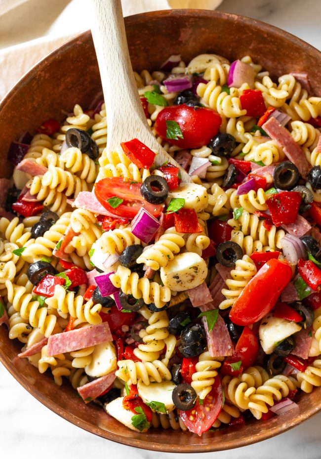 Italian pasta salad recipe 