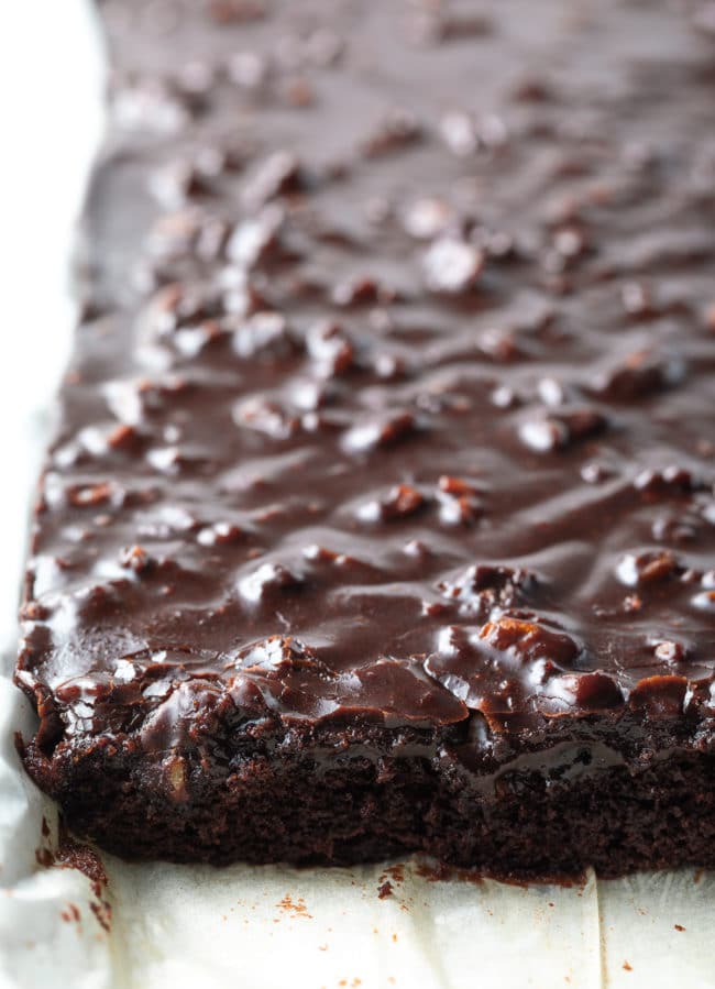 Chocolate Sheet Cake Recipe
