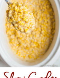 Creamed Corn Recipe #ASpicyPerspective #corn #thanksgiving #holidays #southern #crockpot #slowcooker