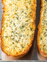 Easy Homemade Garlic Bread Recipe #ASpicyPerspective #bread #garlic #cheese #best #garlicbread