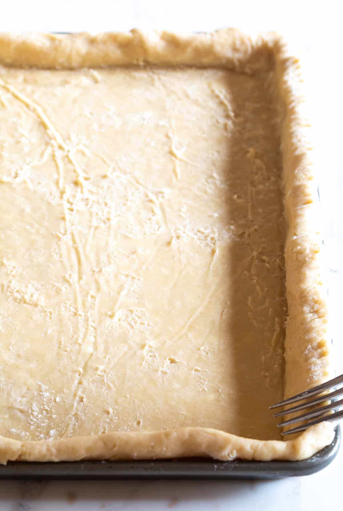 crimping homemade pie crust
