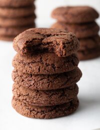 Chocolate Snickerdoodles Recipe (Snickerdoodle Cookies!) #ASpicyPerspective #cookie #cookies #christmas #holiday #chocolate #cinnamon