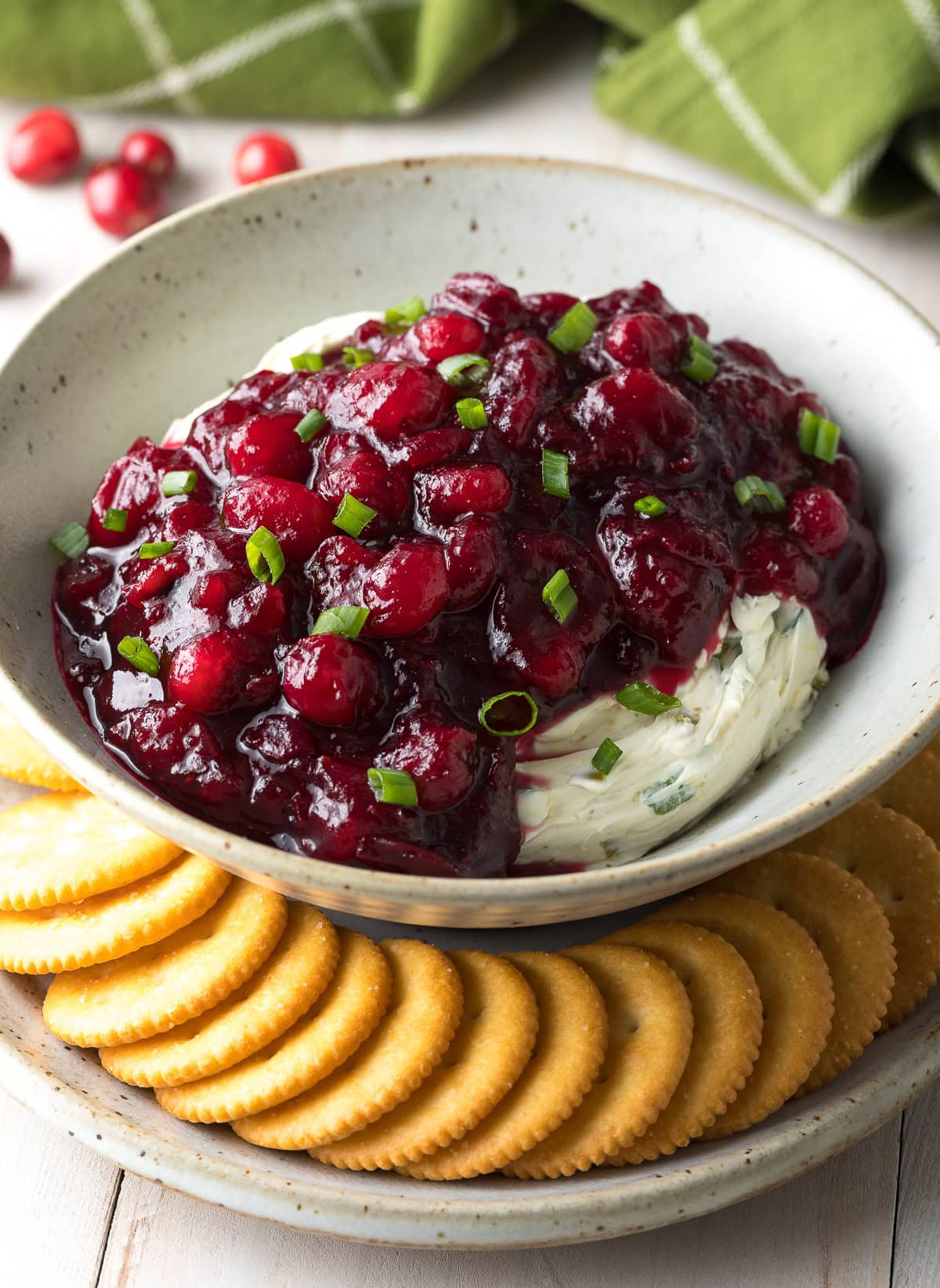 Perky Cranberry Jalapeno Dip (Cream Cheese Dip) Recipe (VIDEO)
