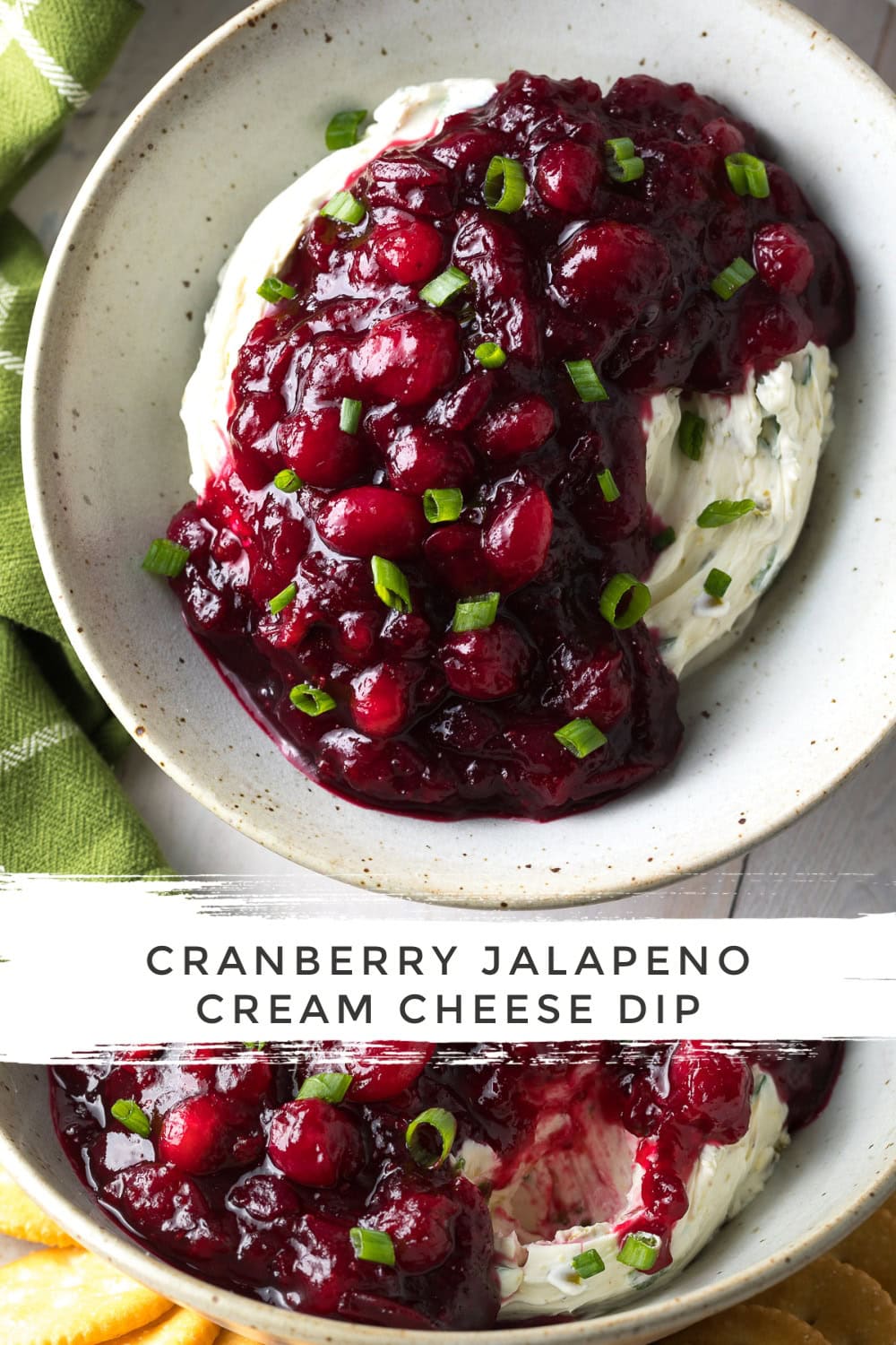 Perky Cranberry Jalapeno Dip (Cream Cheese Dip) Recipe (VIDEO)