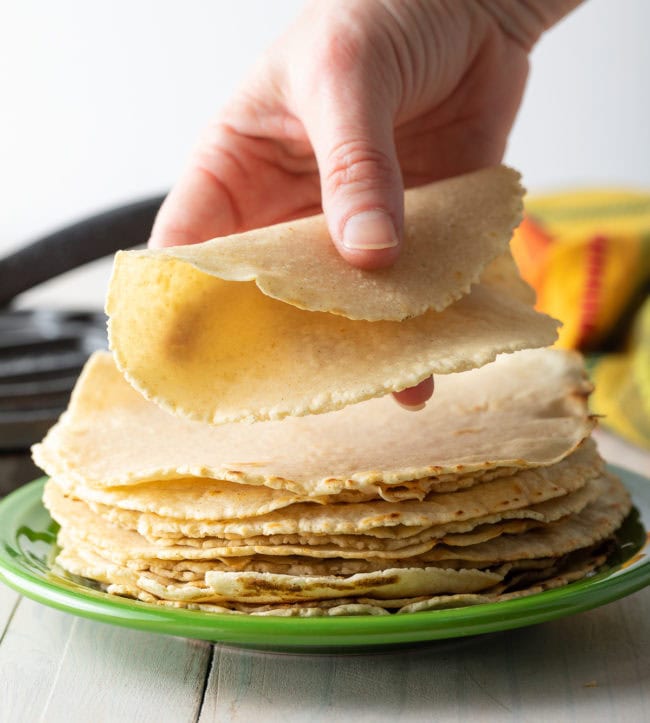 Homemade Corn Tortilla Recipe