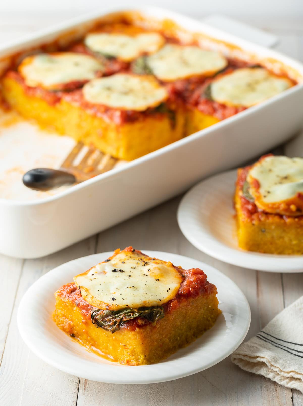 Margherita Baked Polenta Recipe A Spicy Perspective