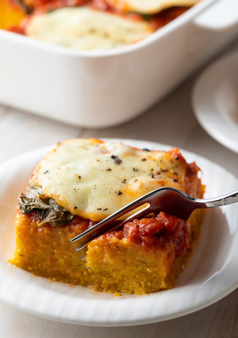 Margherita Baked Polenta Recipe A Spicy Perspective