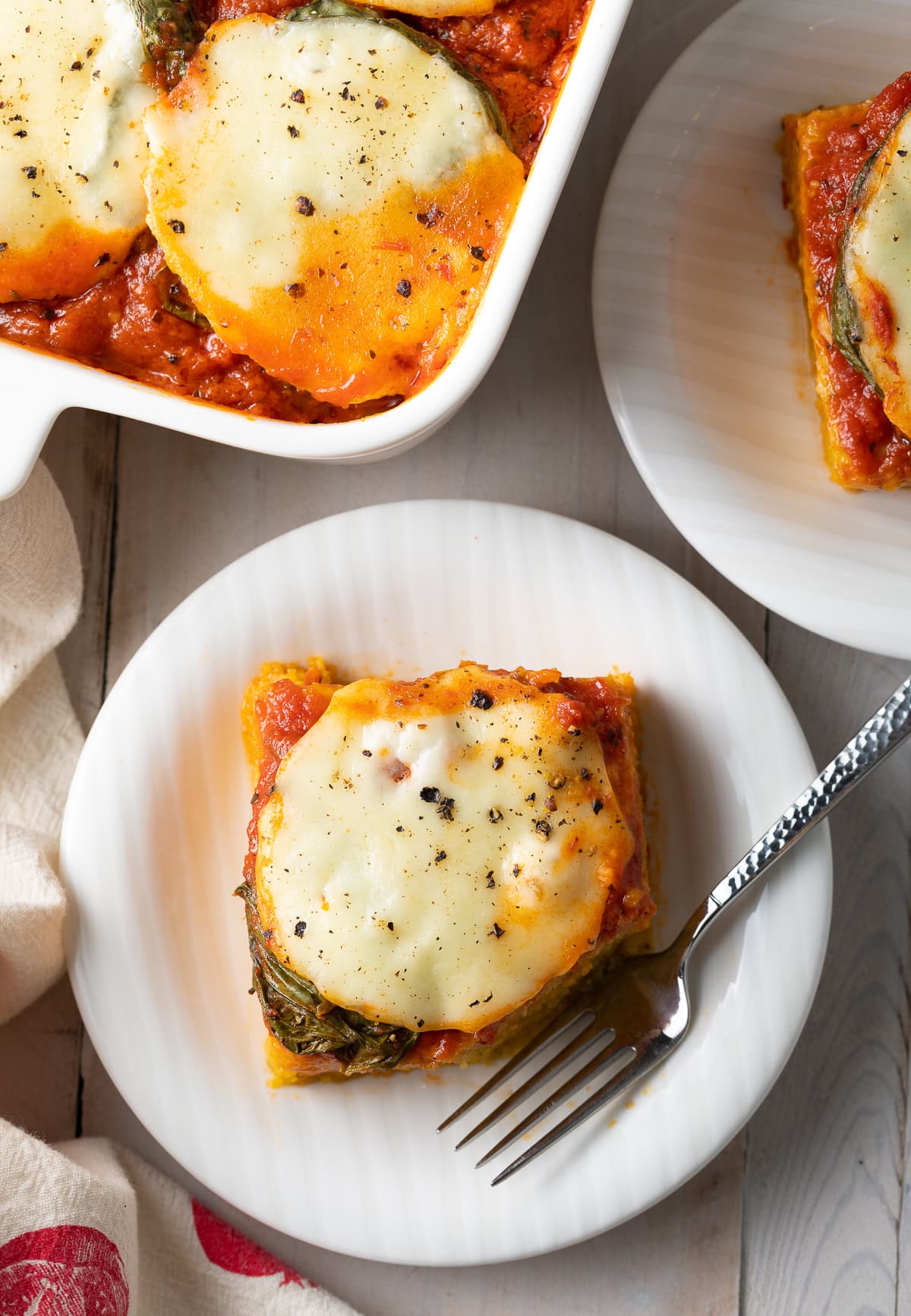 Margherita Baked Polenta Recipe-image