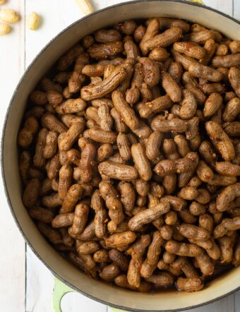 Cajun Boiled Peanuts Recipe (3 Ways!) #ASpicyPerspective #instantpot #pressurecooker #stovetop #crockpot #slowcooker #southern #peanuts