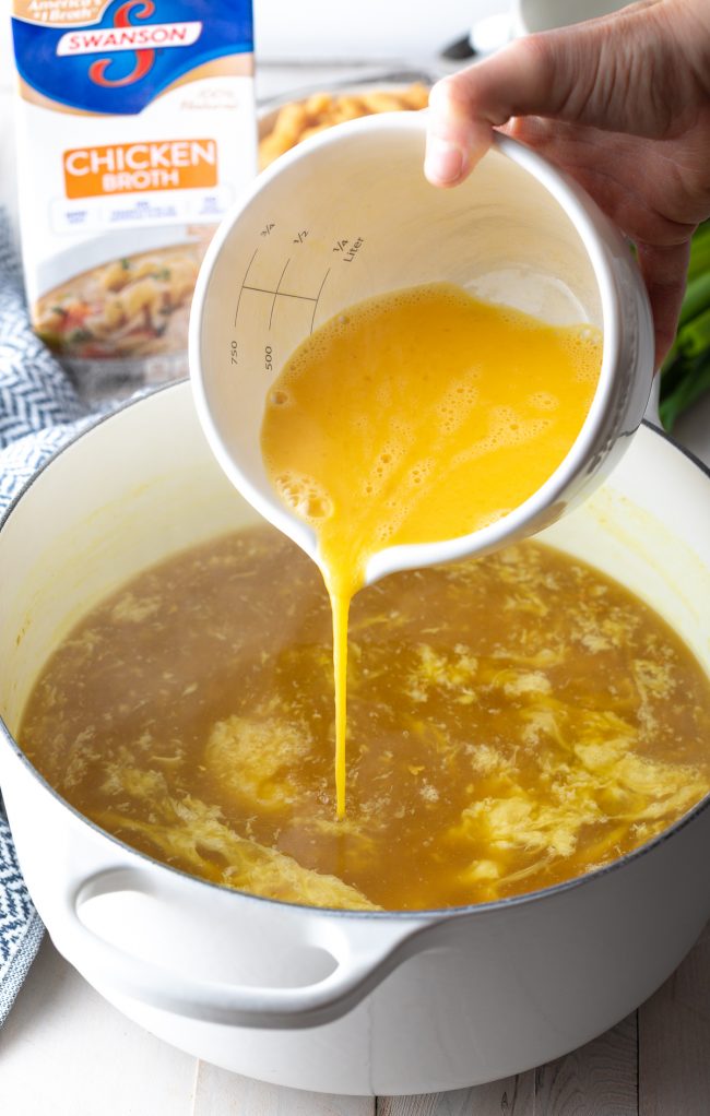 Simple Egg Drop Soup Recipe