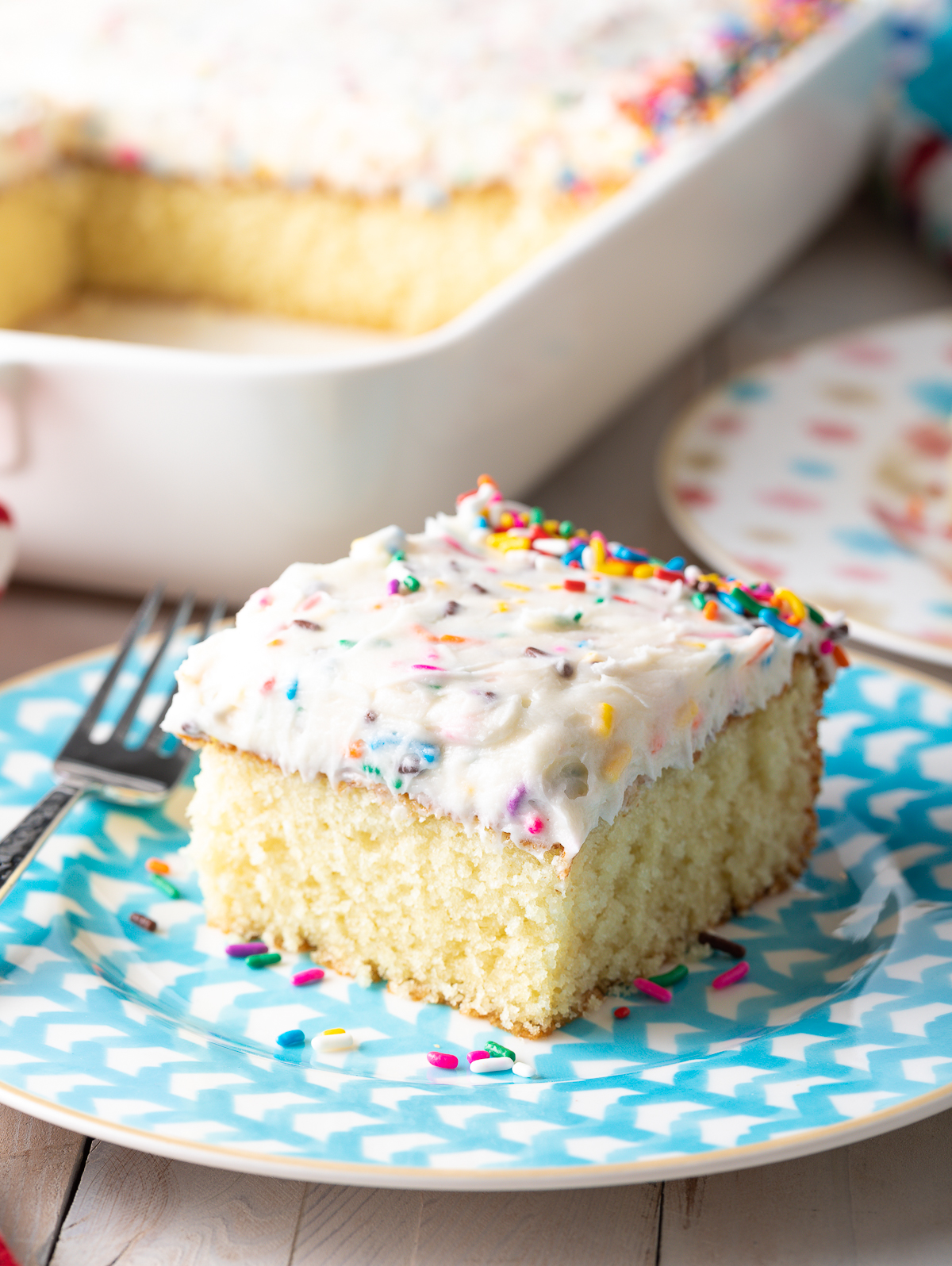 Homemade Vanilla Cake Recipe - Lauren's Latest (tender & moist)
