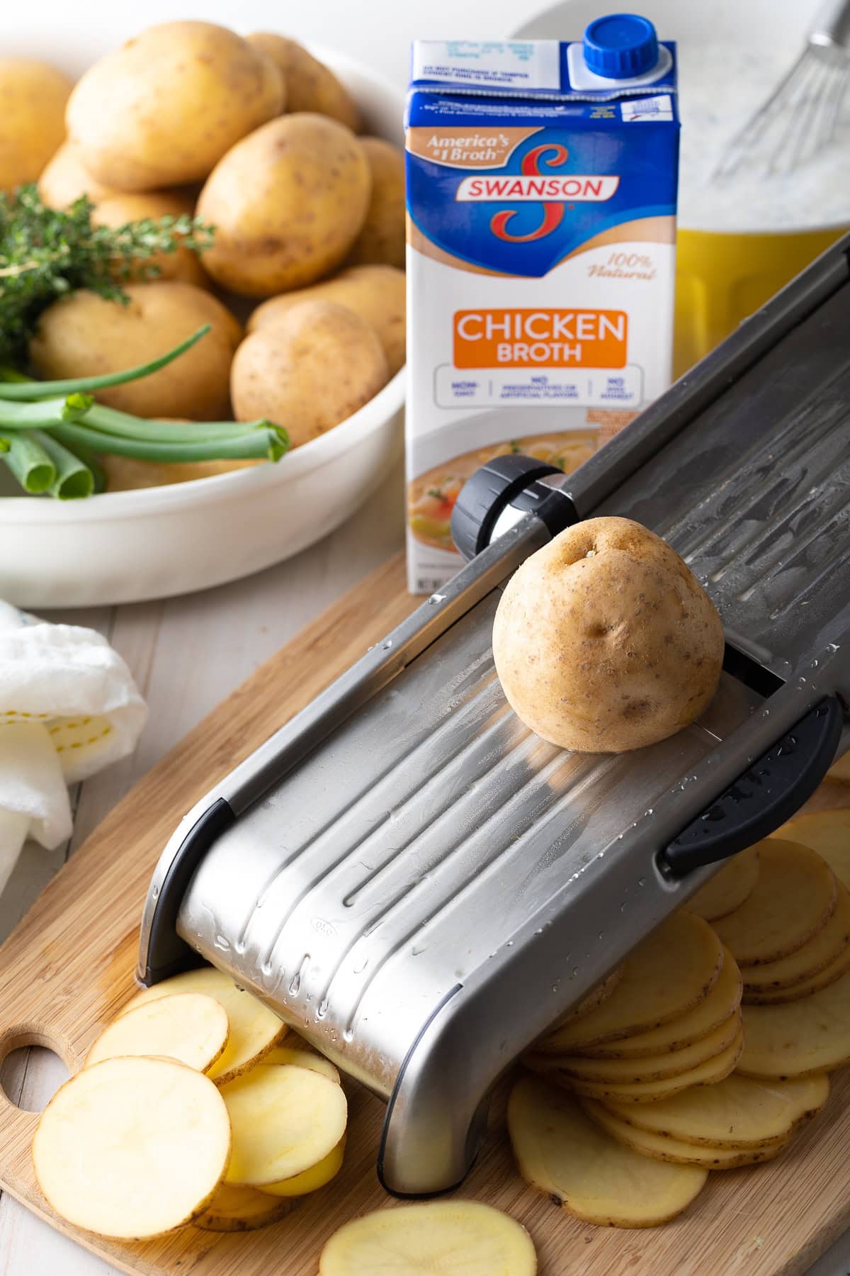 How To Slice Scalloped Potatoes
