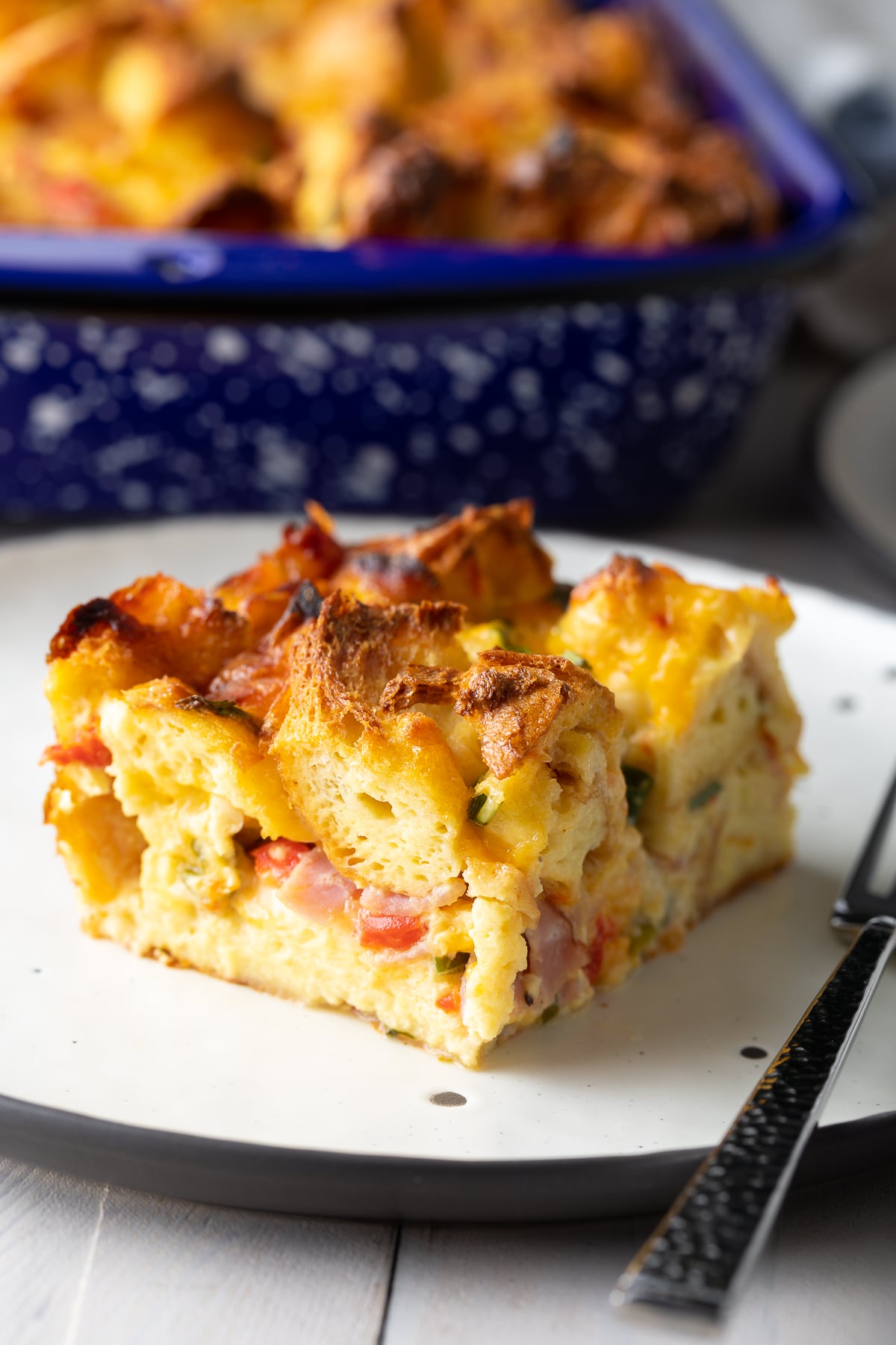 Strata Recipe Overnight Breakfast Casserole A Spicy Perspective