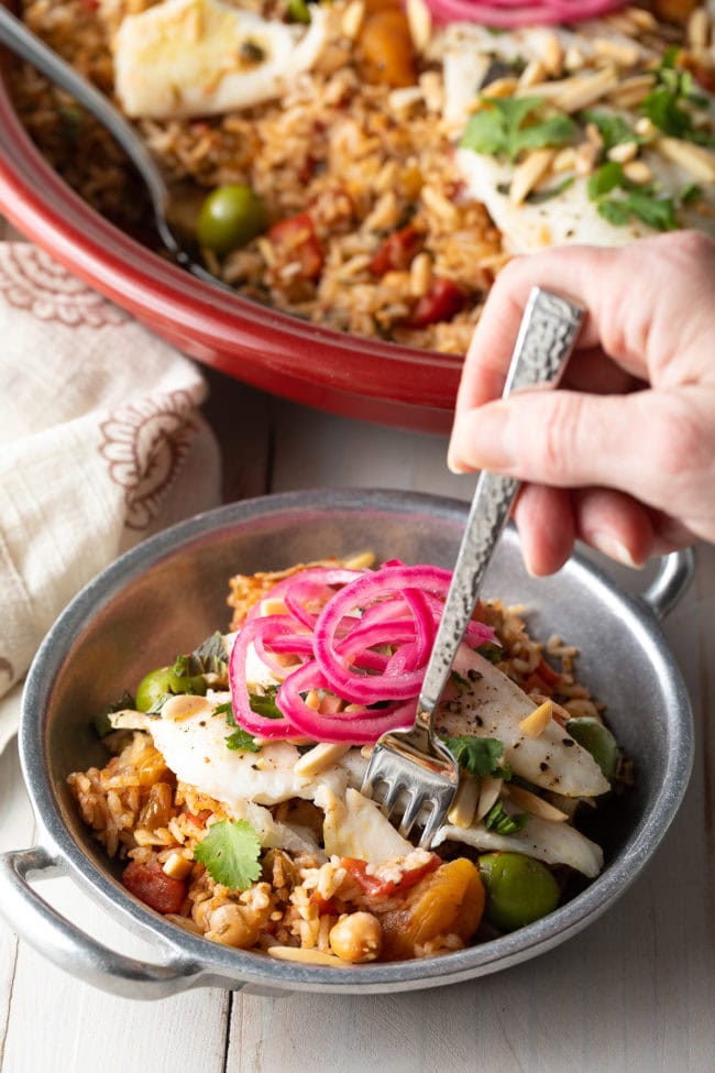Moroccan Tagine with Fish and Rice A Spicy Perspective