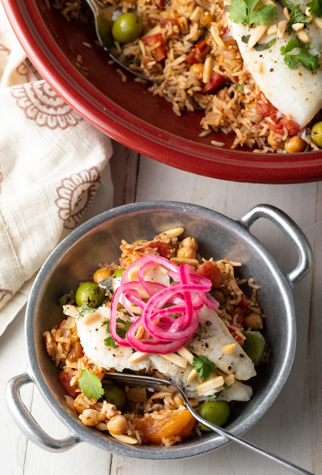 Moroccan Tagine with Fish and Rice (VIDEO) A Spicy Perspective