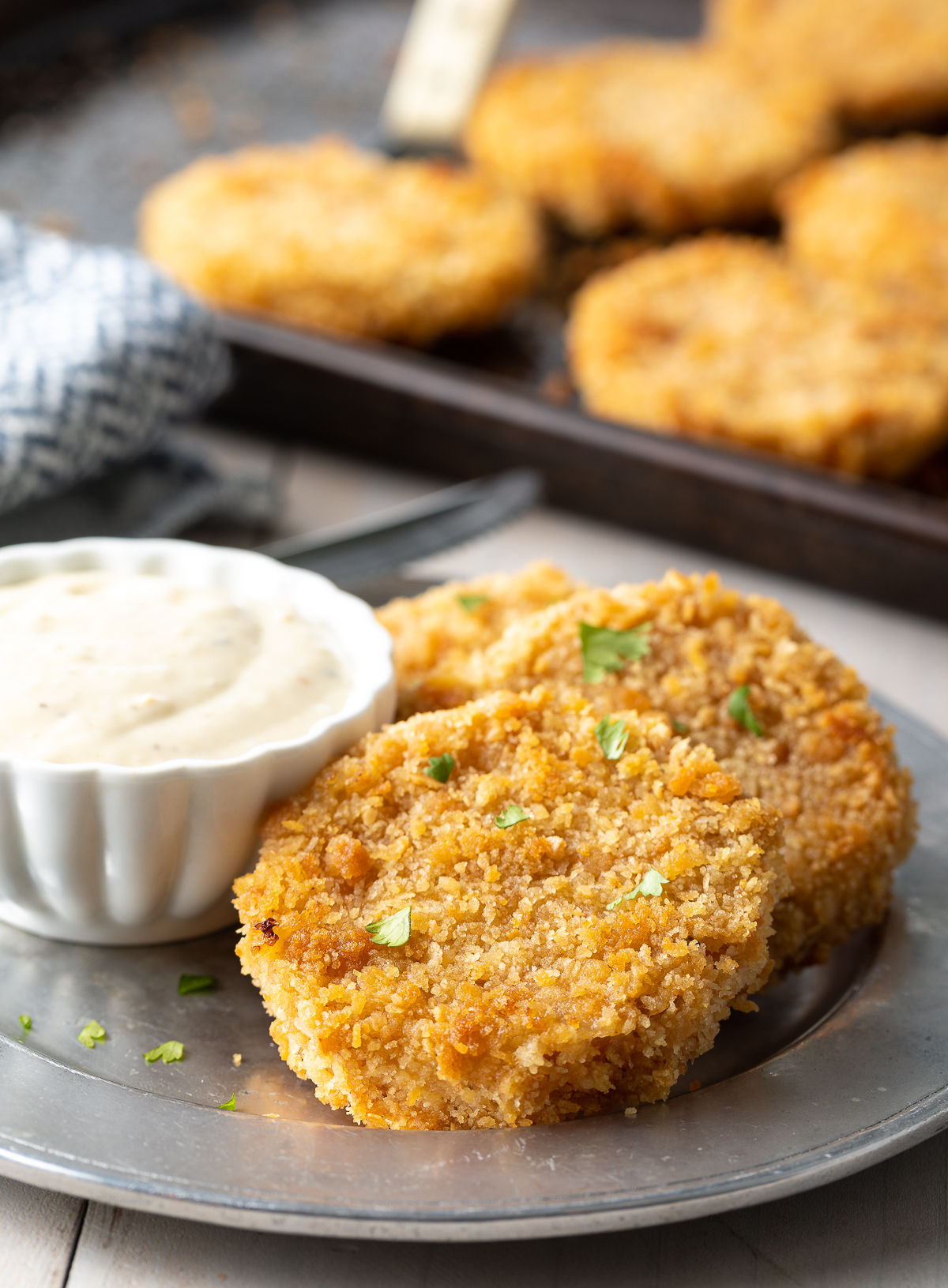 Fried Green Tomatoes Recipe (Oven-Fried!) - A Spicy Perspective