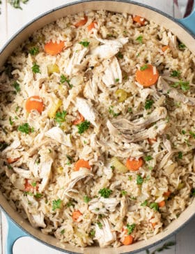 How To Make Chicken and Rice (Recipe) #ASpicyPerspective #chicken #rice #instantpot #crockpot #slowcooker #southern