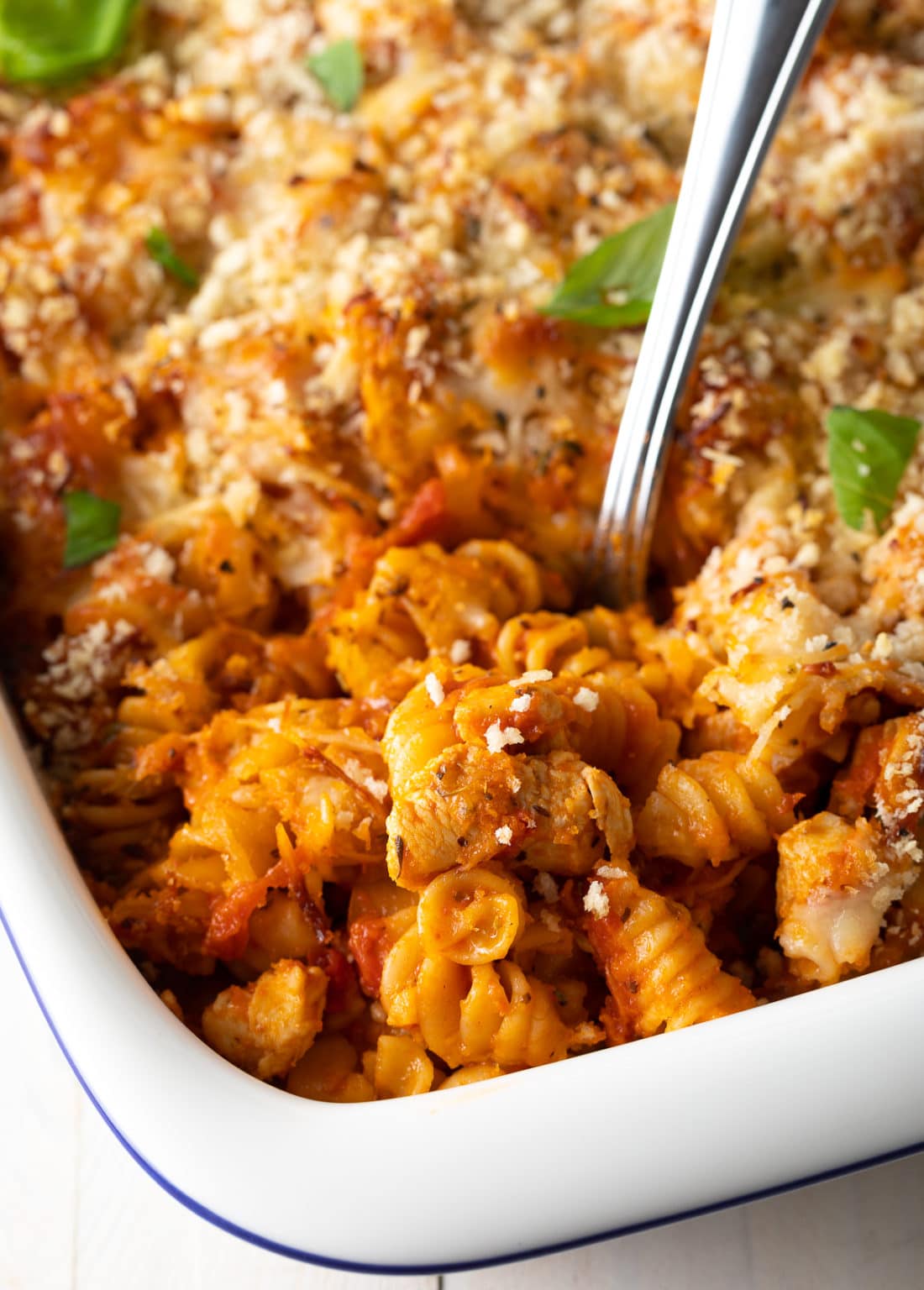 No-Boil Chicken Parmesan Pasta Recipe Recipe - A Spicy Perspective