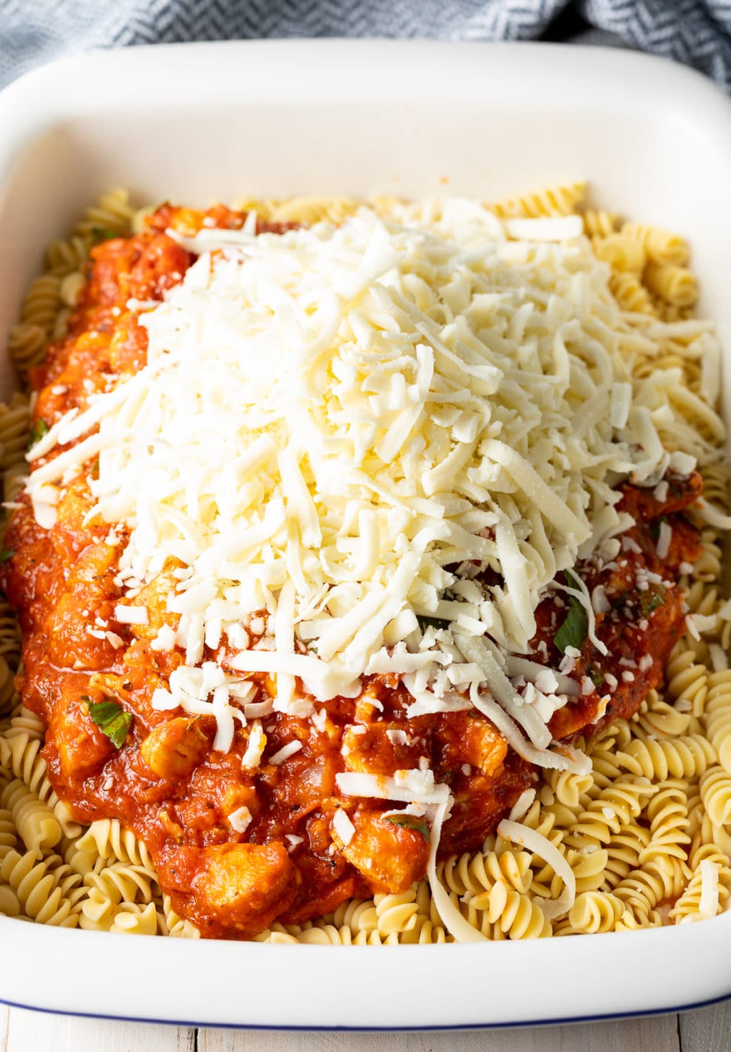 No-Boil Chicken Parmesan Pasta Recipe Recipe - A Spicy Perspective