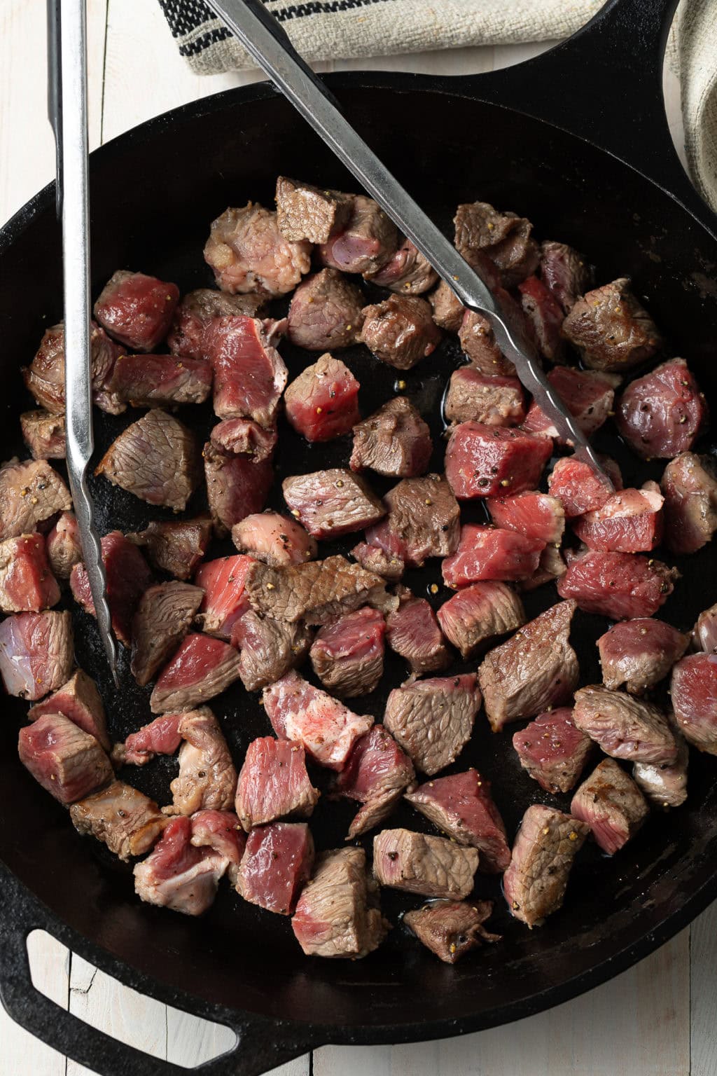 Skillet Steak Bites with Mushrooms A Spicy Perspective