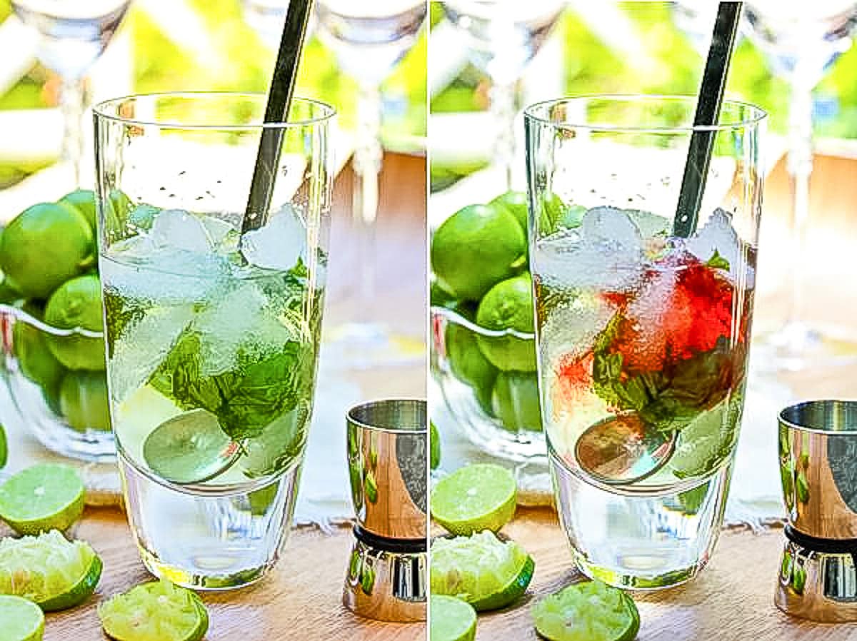 Raspberry Mojitos With Basil Recipe A Spicy Perspective