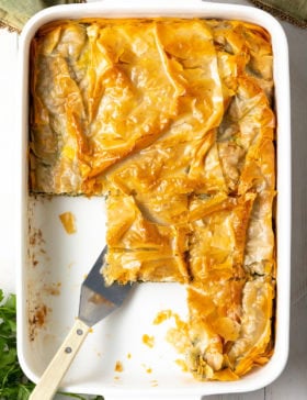 Irresistible Cheese Spinach Pie Recipe